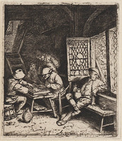 KG 04286
          <br/>
          Tric-tracspelers in een herberg
          <br/>
          <em>Ostade, Adriaen van (1610-1684)</em>